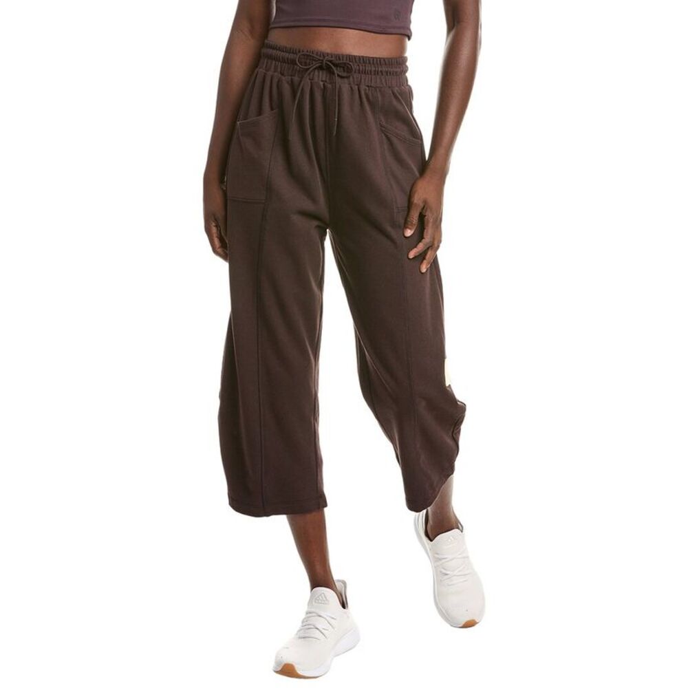 House Of Harlow Womens 23In Contrast Stitching Barrel Pant